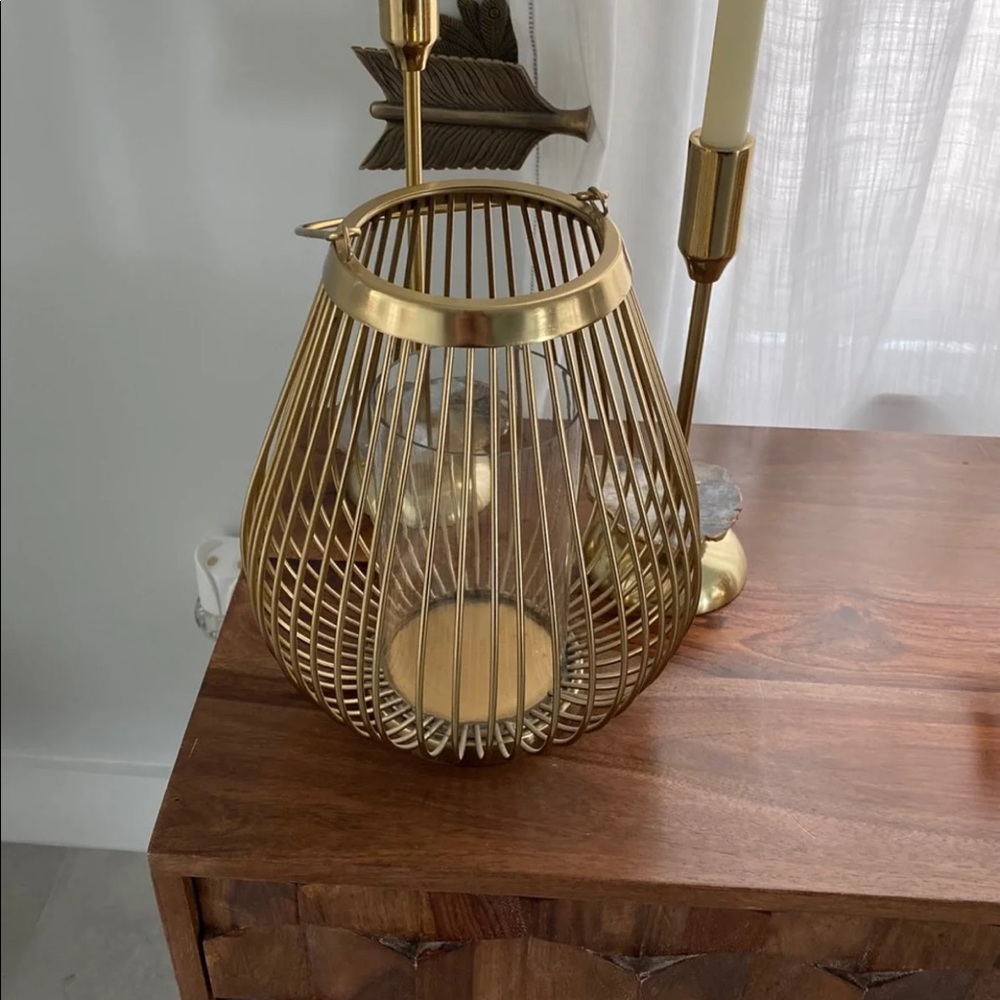 Gold Lantern Decoration/Accent